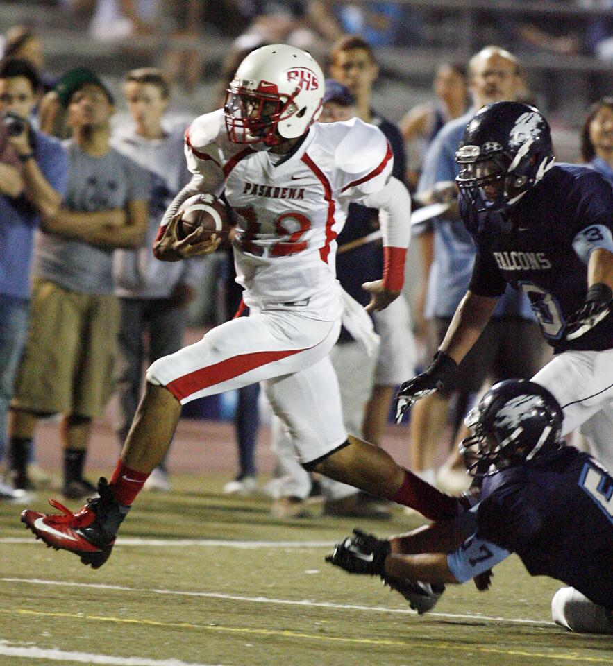 Crescenta Valley v. Pasadena Pacific League football