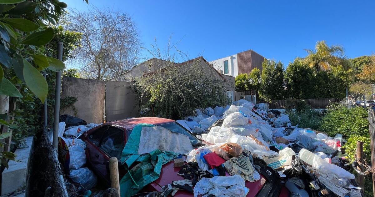 Trash-covered L.A. house attracts outrage and a ‘Hoarders’ producer