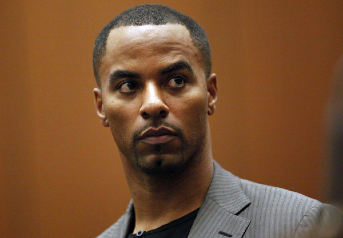 Former NFL safety Darren Sharper has pleaded not guilty to charges of drugging and raping two women he allegedly met at a West Hollywood nightclub.