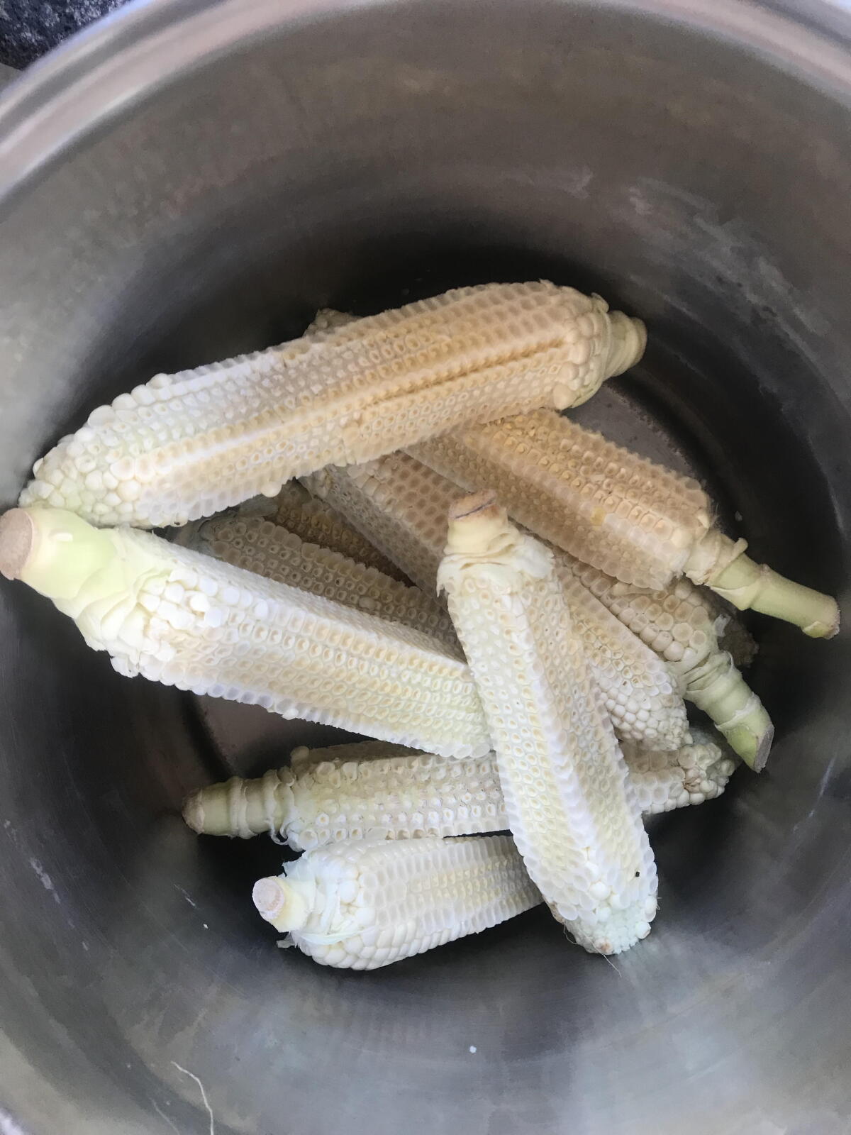 Homemade Cobs Don't throw out those cobs. For summer stock, make it with corn - Los ...