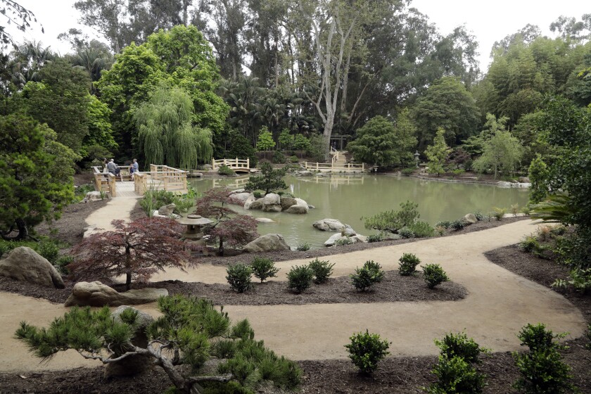 Beloved Japanese Garden Reopens At Lotusland In Montecito But