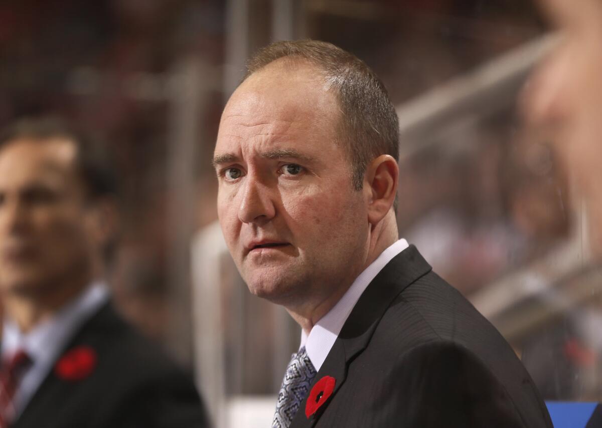 Peter DeBoer will be the new coach of the San Jose Sharks.