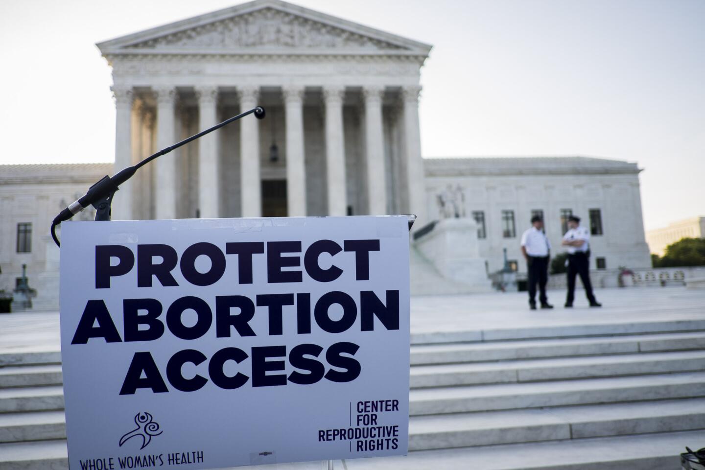 Supreme Court overturns Texas abortion restrictions