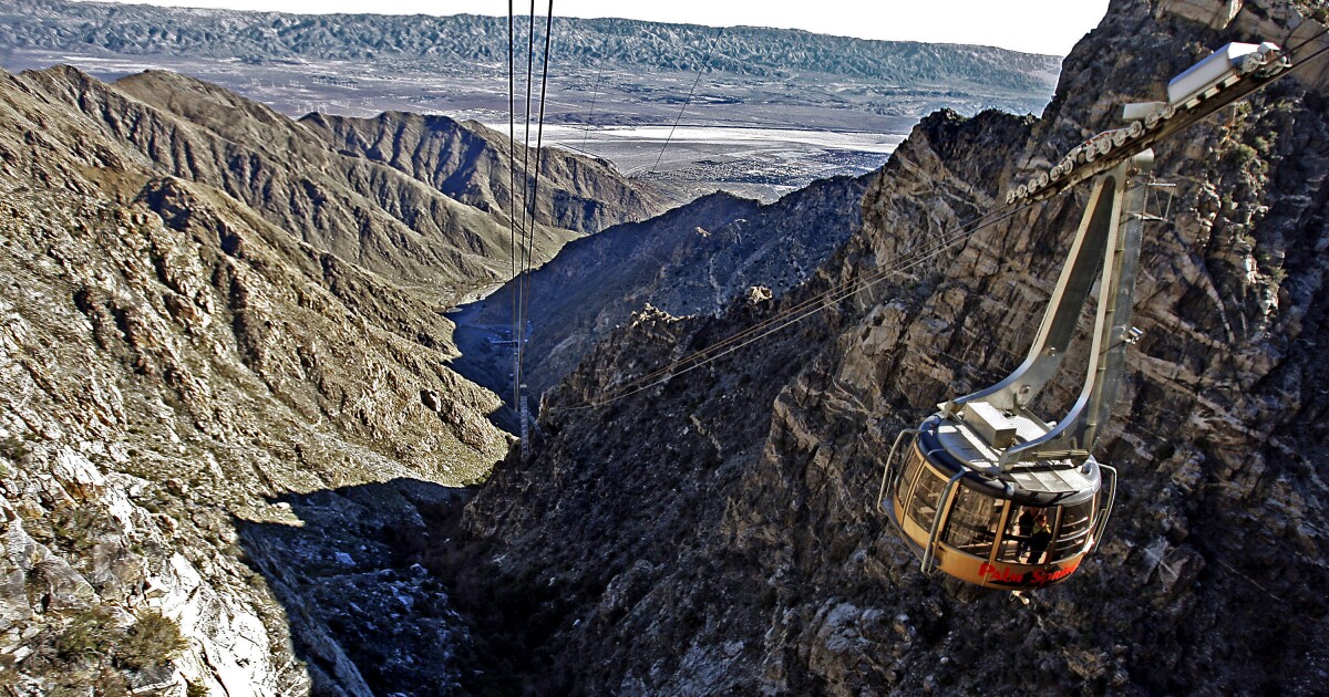 Flash flood closes Palm Springs Aerial Tramway for a week as monsoon slams California deserts