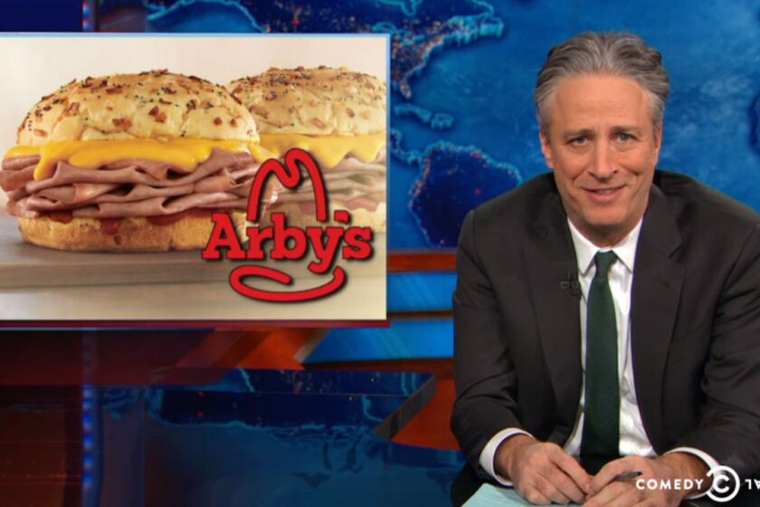 Jon Stewart and Arby's will continue their battle on "The Daily Show."