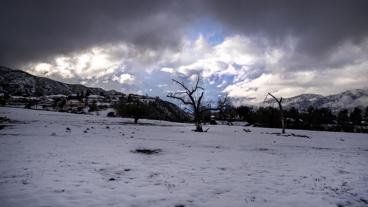 12 have died since snow cut off California mountain towns, official says -  Los Angeles Times