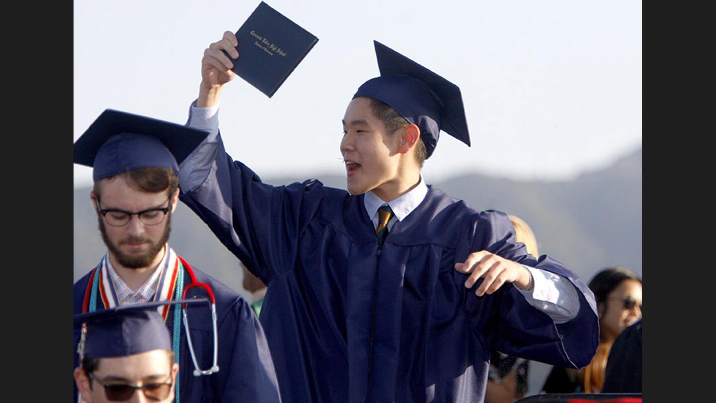 Photo Gallery: Crescenta Valley High School Commencement for the class of 2017