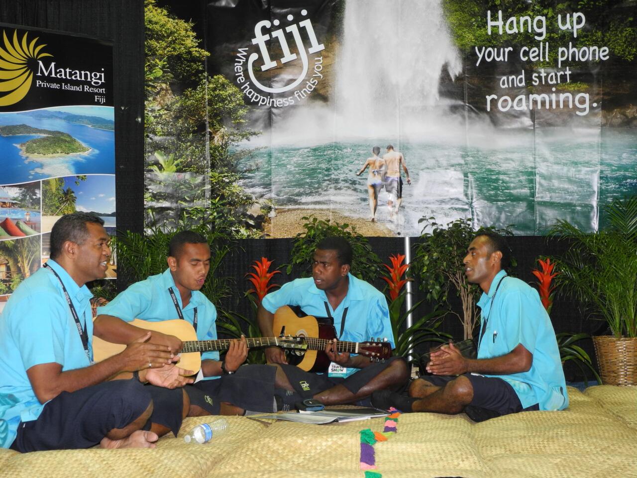 Fiji booth