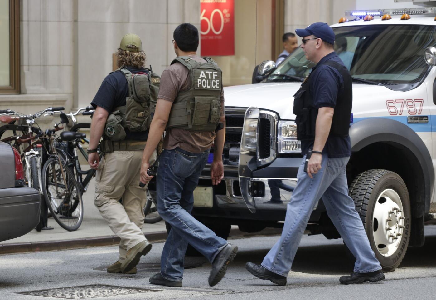 Downtown Chicago shooting