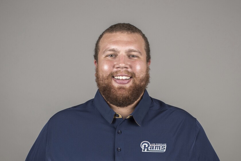 Andy Dickerson has been the assistant offensive line coach for the Rams since 2012.