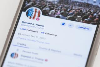 FILE - The Truth Social account for former President Donald Trump is seen on a mobile device, Wednesday, March 20, 2024, in New York. On Monday, April 1, less than a week after a flashy stock market debut, Trump's social media company disclosed that it lost nearly $58.2 million in 2023. (AP Photo/John Minchillo, File)