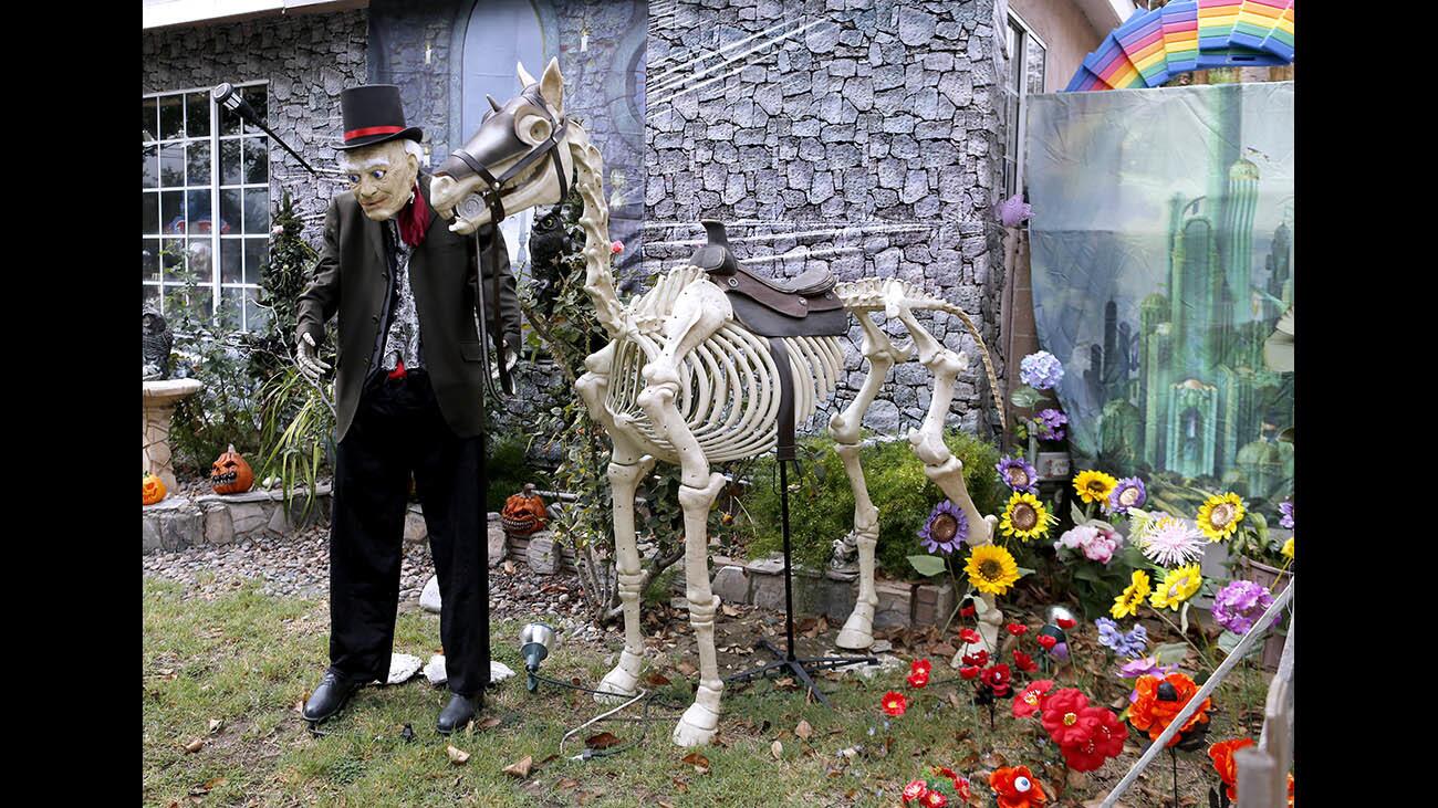 Photo Gallery: Burbank home wins Halloween decorating contest twice in a row