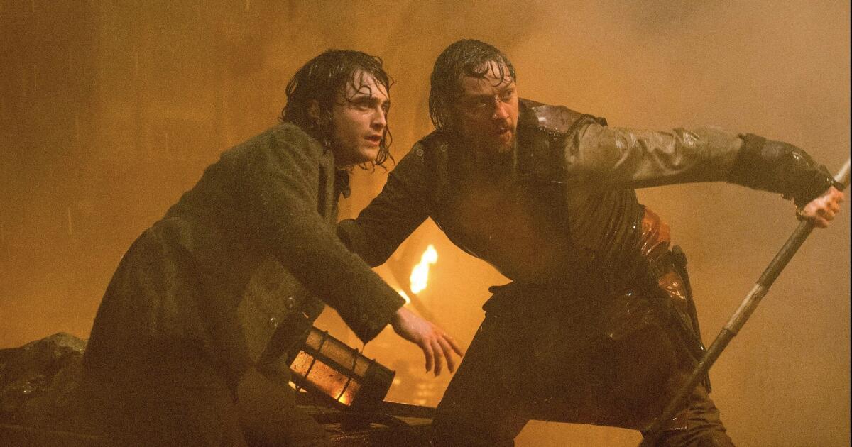 Review: Daniel Radcliffe and James McAvoy can’t prop up a soulless ‘Victor Frankenstein’
