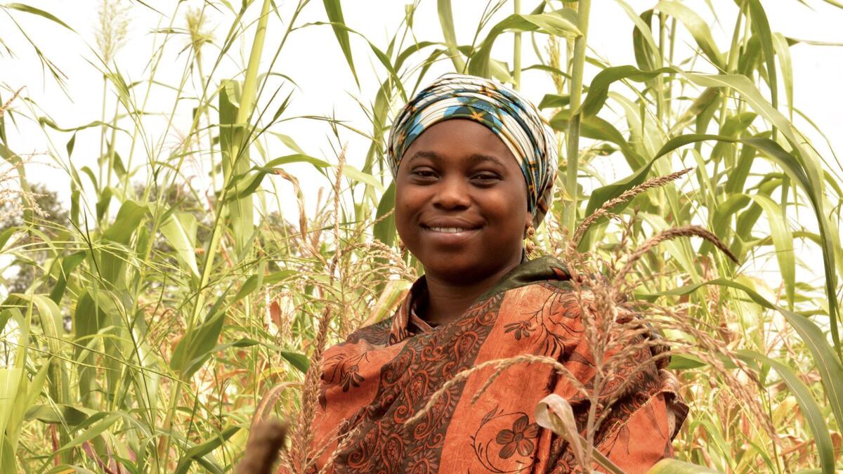 Aisha Ali, a university graduate turned farmer in Kano, Nigeria, is unusual in a country where most farmers are subsistence growers and most are men.