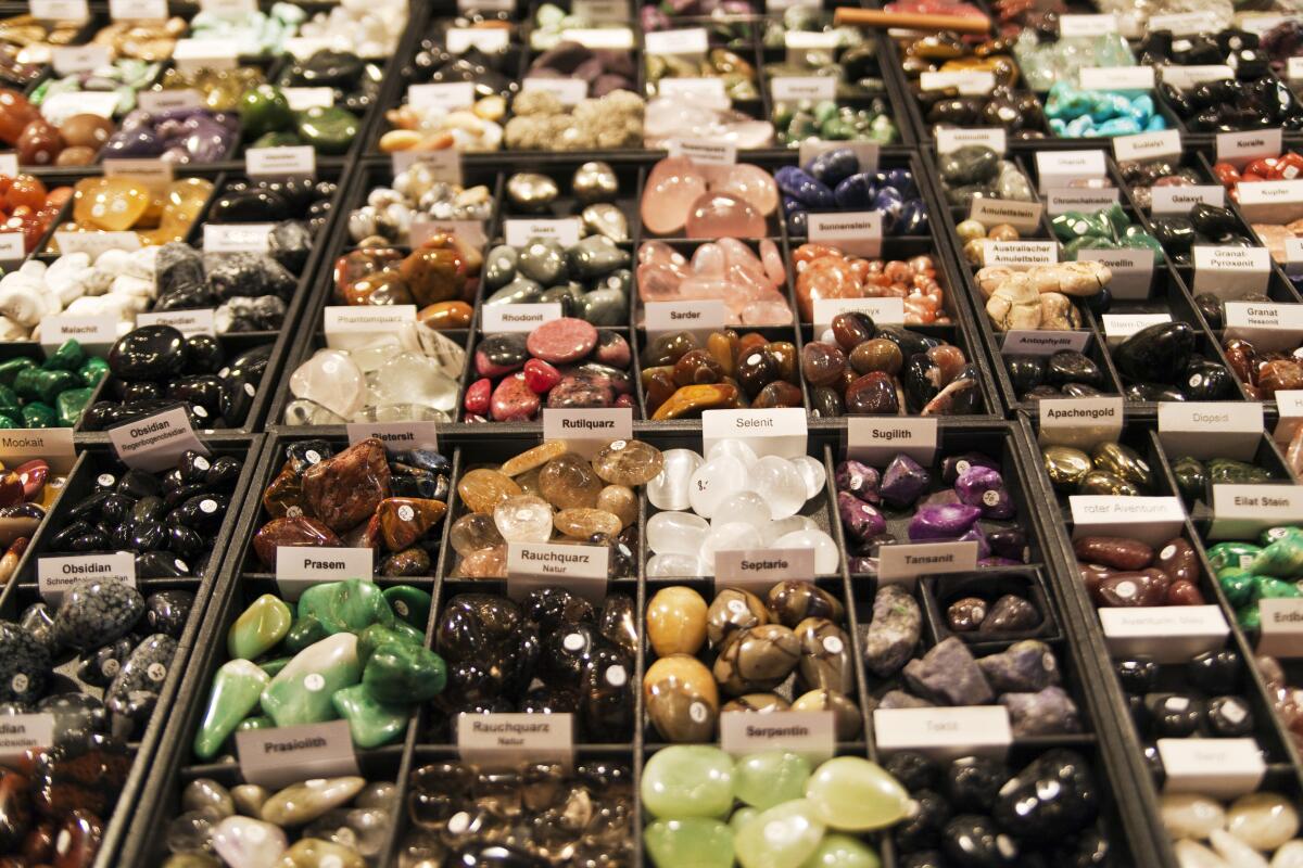 various gemstones