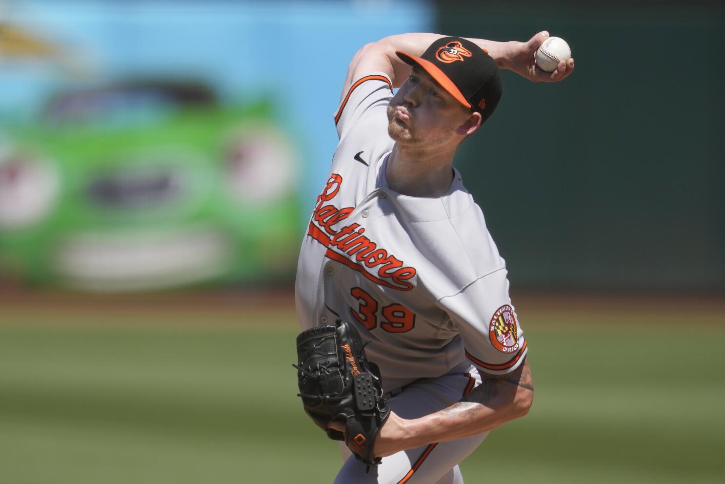 Orioles hit 3 HRs, ride Bradish gem to 12-1 win over A's - The San Diego  Union-Tribune