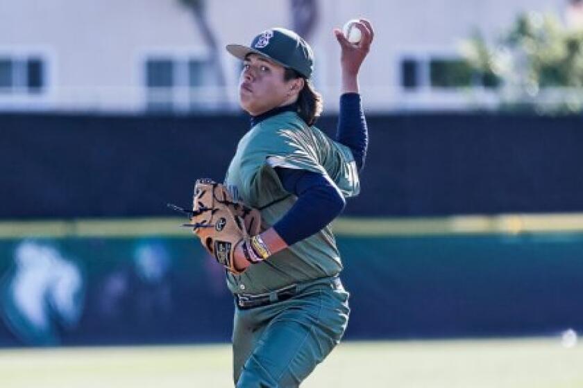 Freshman pitcher Carlos Acuna of Birmingham is 7-0 with a 1.09 ERA.