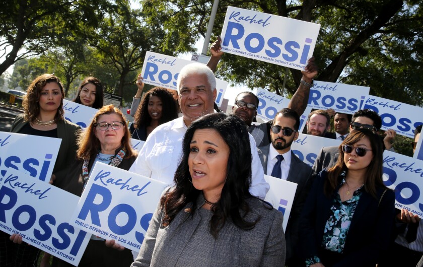 Former state and federal public defender Rachel Rossi is the latest entrant into the Los Angeles County district attorney's race.