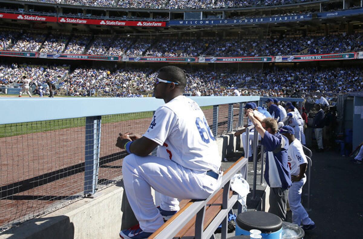 Yasiel Puig and his teammates will leave the friendly confines of Dodger Stadium for a trip to Arizona and the Bay Area to play division rivals.