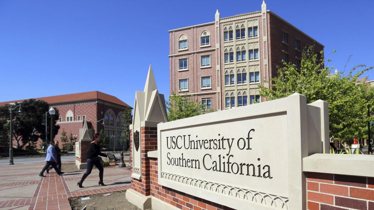 California authorities are investigating the death of a USC
