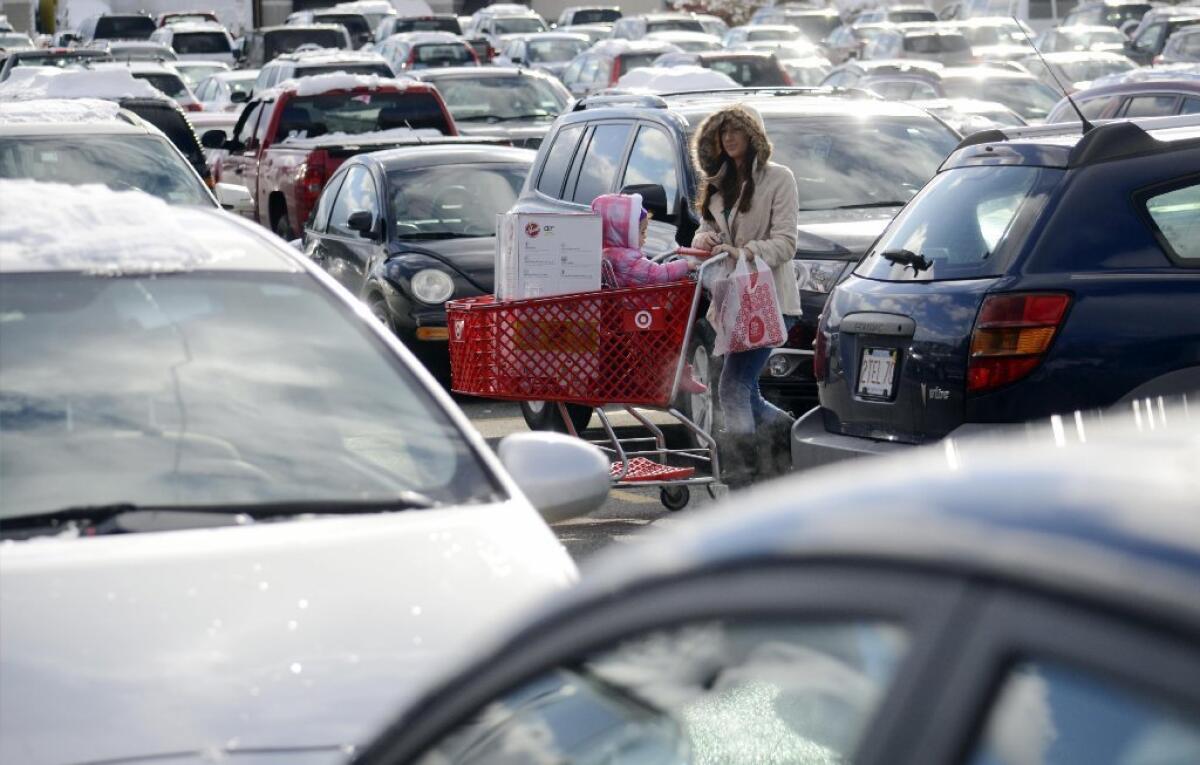 It's a smart idea to exercise caution in parking lots, especially during the holidays.