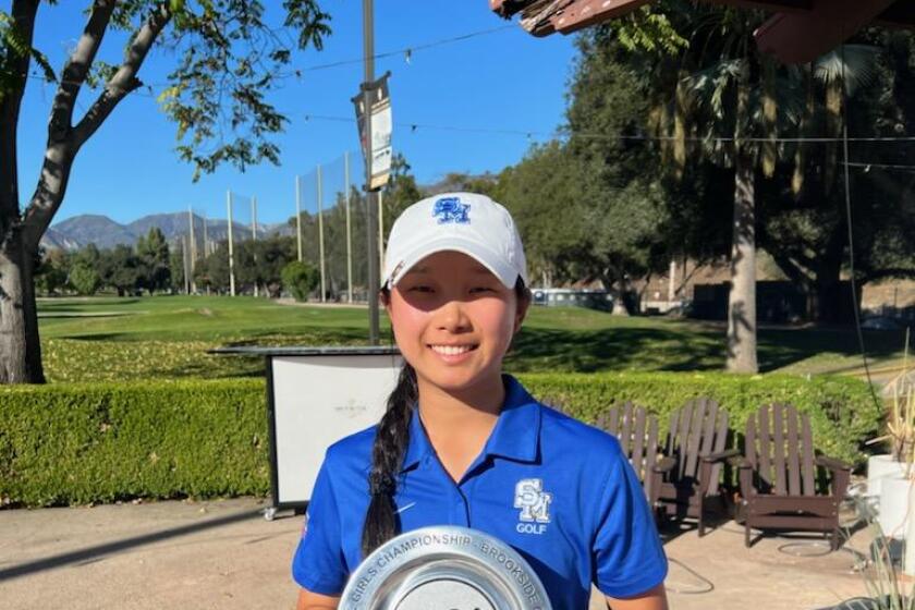 Leigh Chien of Santa Margarita shot 5-under-par to win the Southern California girls' golf regional.