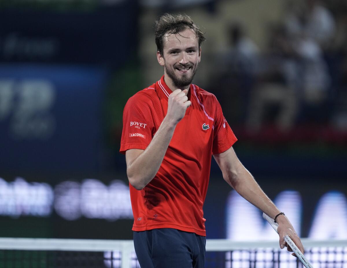 Andrey Rublev wins 2022 Dubai Tennis Championships