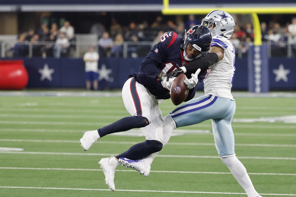 Texans play better but can't finish in loss to Cowboys - The San Diego  Union-Tribune