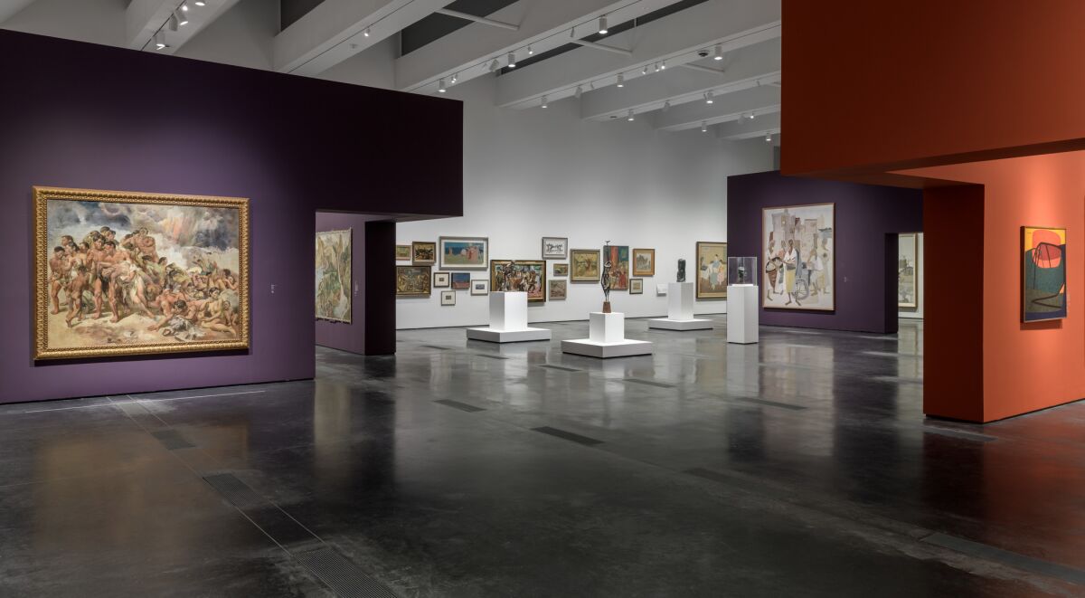 "사이의 공간: 한국현대미술" 주제에 대한 최초의 주요 박물관 프레젠테이션입니다.