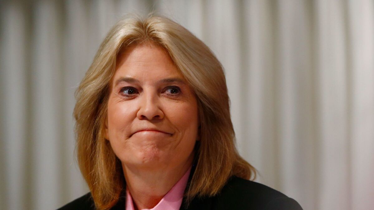 Greta Van Susteren, seen here at the National Press Club in Washington on June 19, 2016, is joining MSNBC.