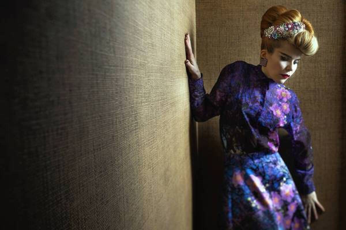 British singer-songwriter Paloma Faith is hoping for success in the U.S.