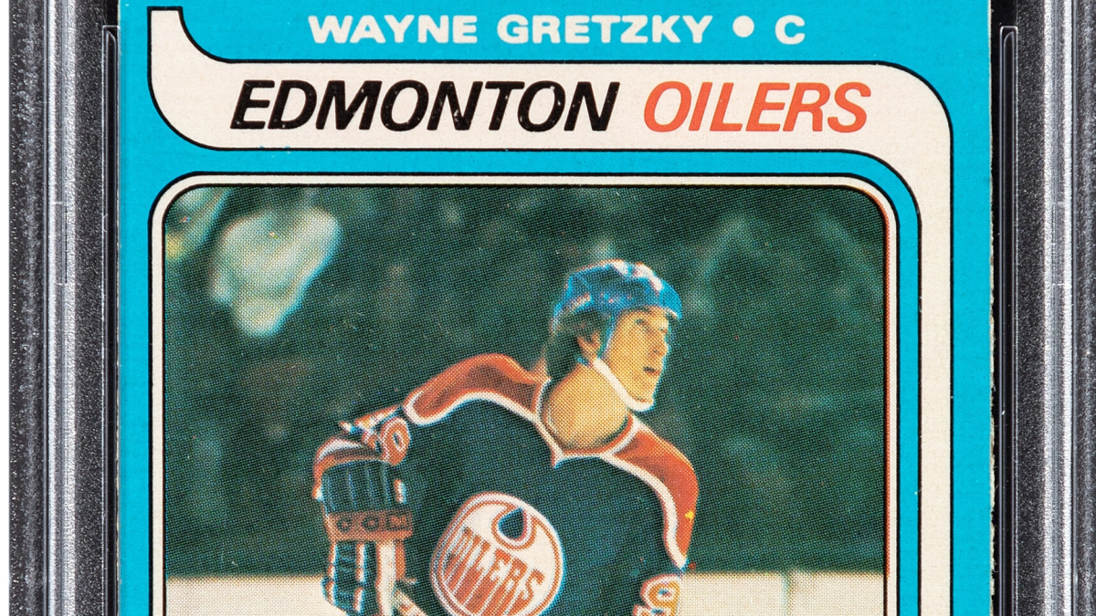 Why Wayne Gretzky rookie card fetched $1.29 million at auction