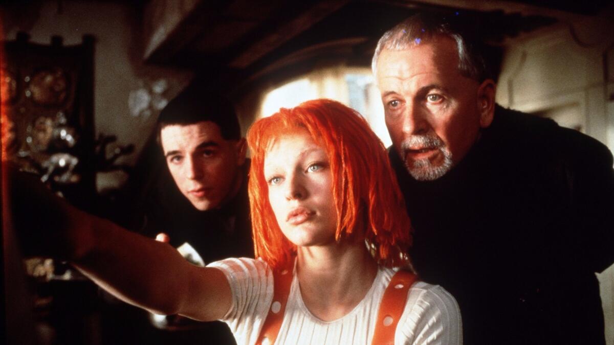 Milla Jovovich in a scene from "The Fifth Element." (Jack English)
