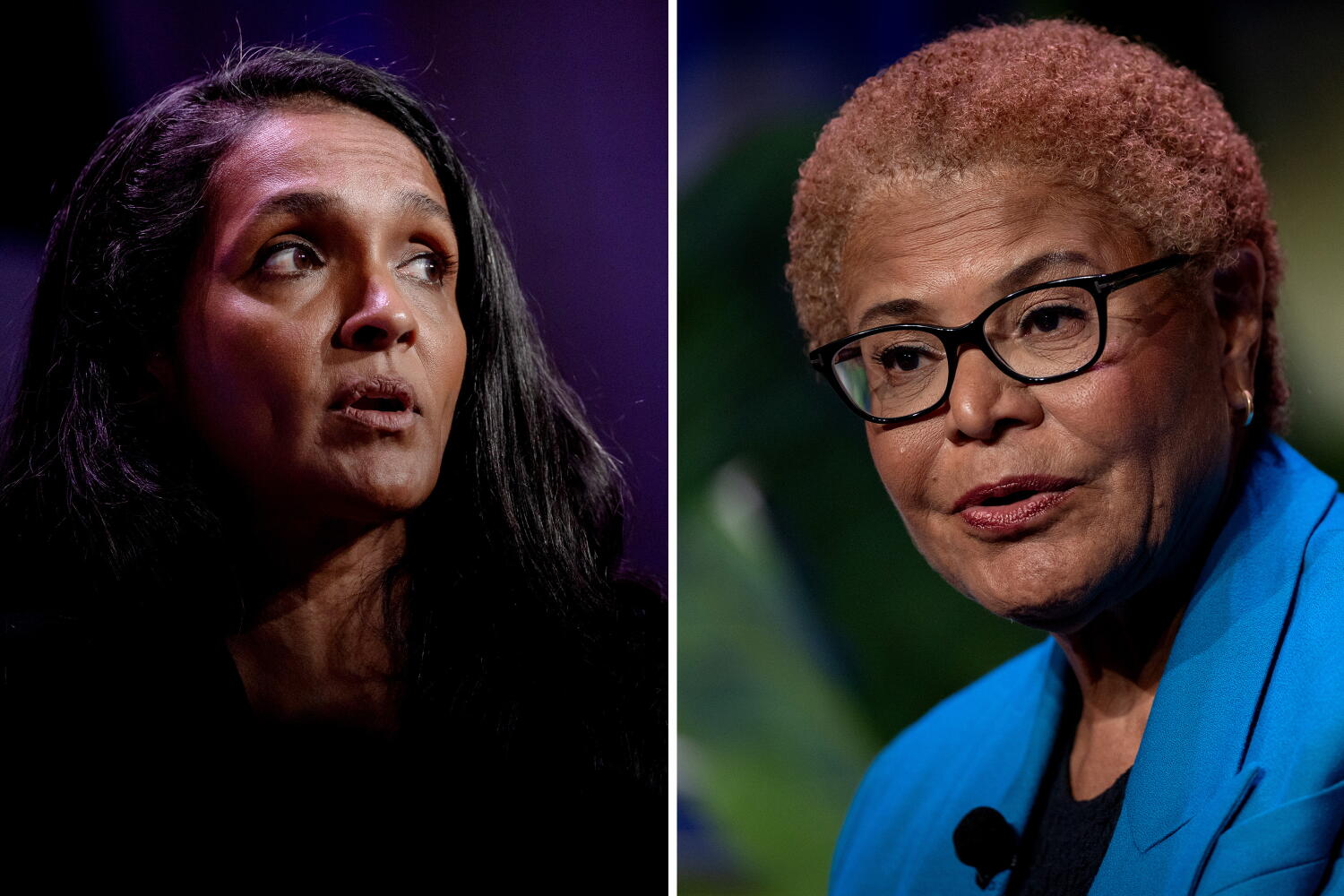 Bass and Raman tussle in final debate of L.A. mayoral runoff election