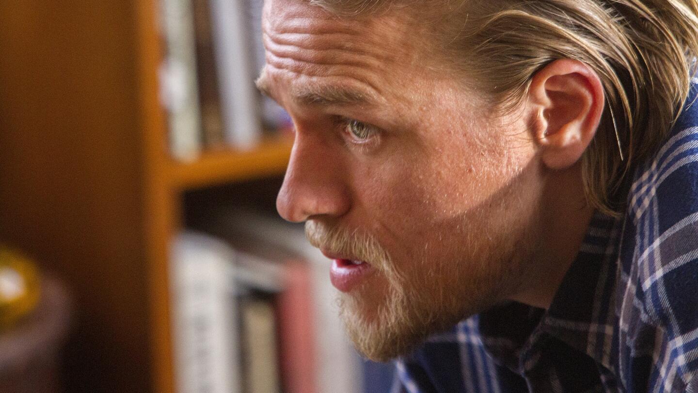 On the set: 'Sons of Anarchy'