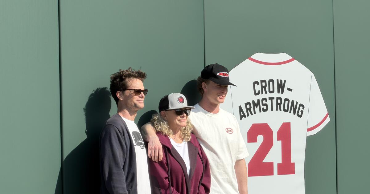 Pete Crow-Armstrong, Jack Flaherty honored at Harvard-Westlake Pete Crow-Armstrong, Jack Flaherty honored at Harvard-Westlake