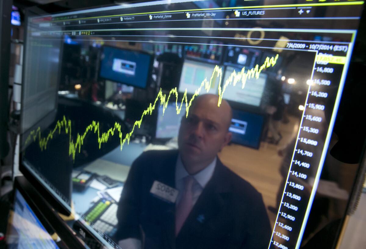 Stocks surged on Friday with the Dow Jones industrial average rising 167 points.