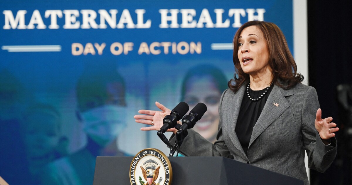 Harris mendesak Senat untuk menyetujui $ 3 miliar untuk kesehatan ibu