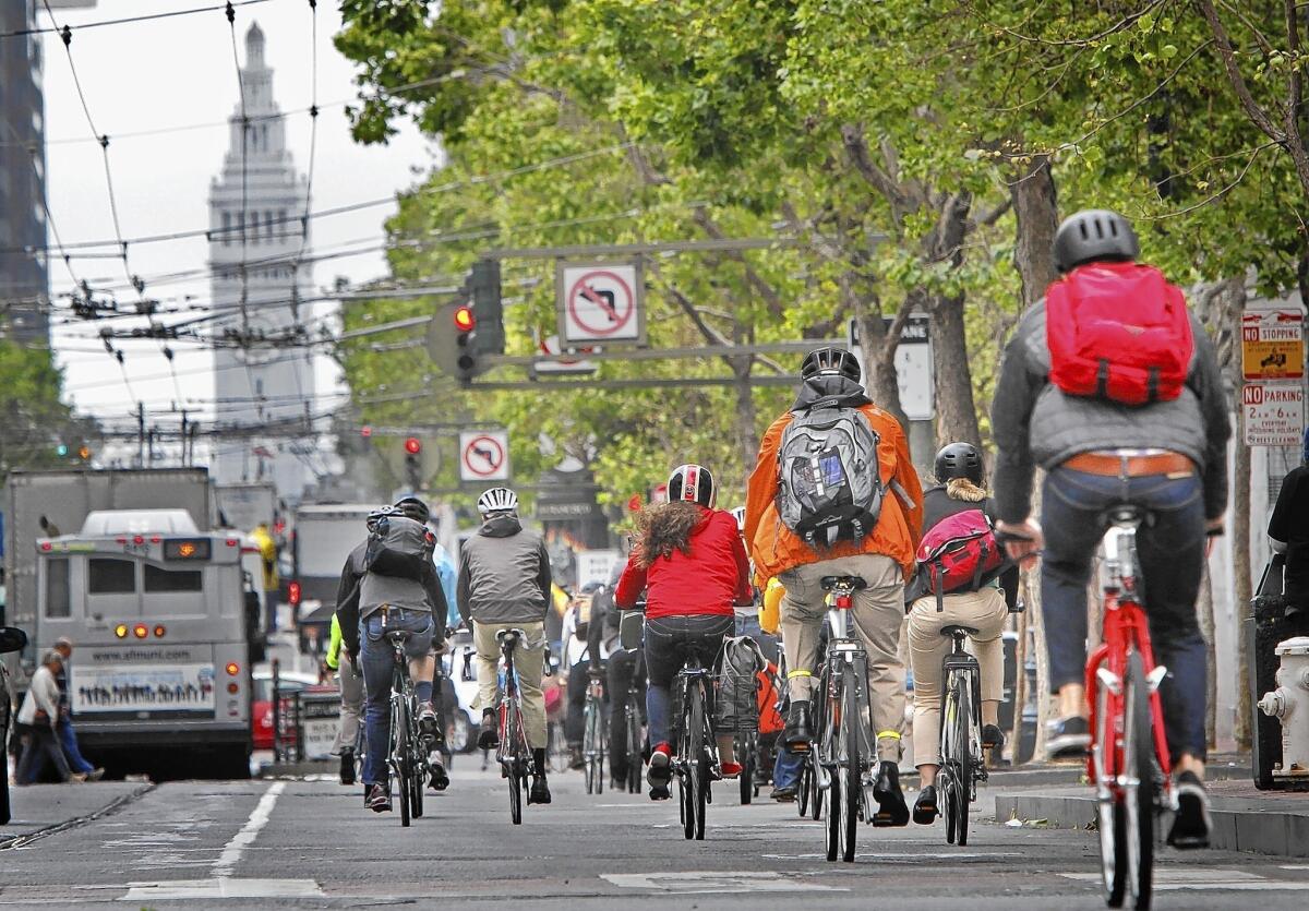 Biking to work is better for the environment, and your body, but not everyone can do it.