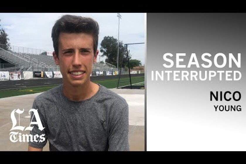 Season Interrupted: Distance runner Nico Young