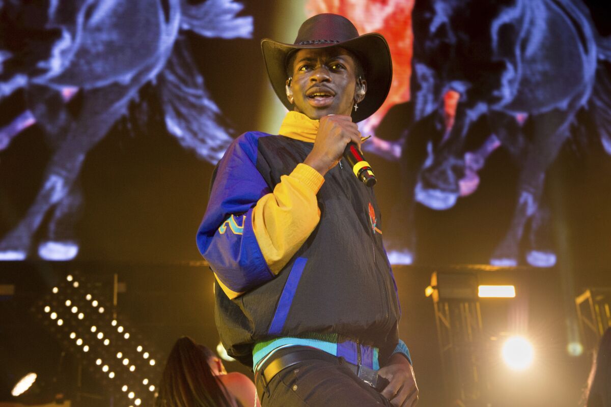 Lil Nas X performs at HOT 97 Summer Jam 2019 in East Rutherford, N.J.