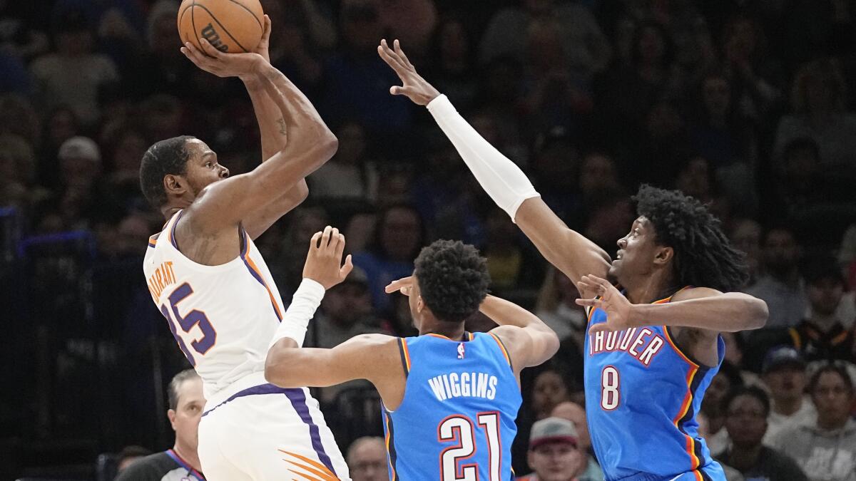 Shai Gilgeous-Alexander won't face Suns due to injuries - Field