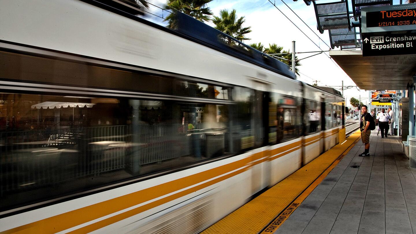 The under-construction Crenshaw Line will give Mid-City residents more transit options.