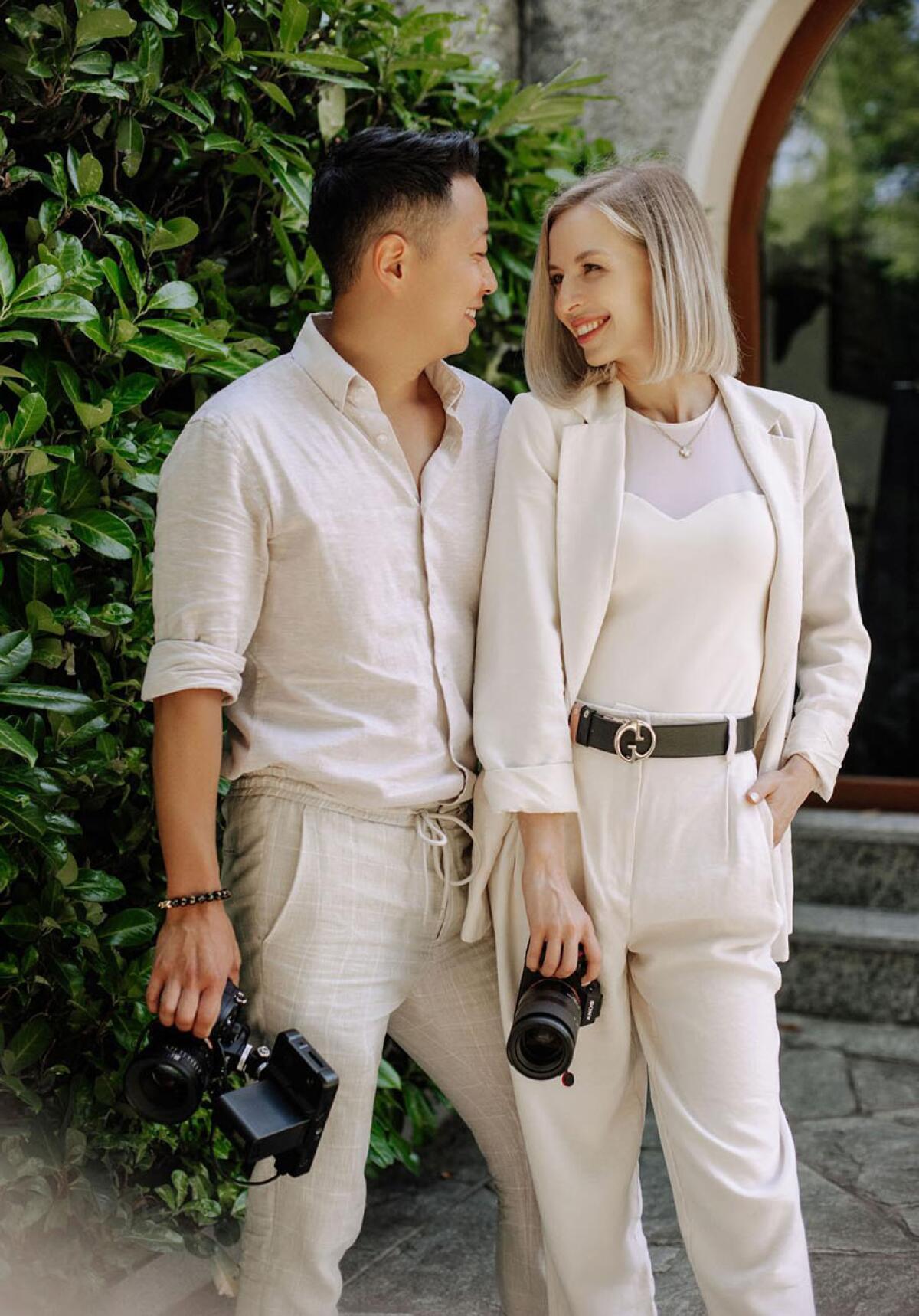 The owners of KimFilms Photography