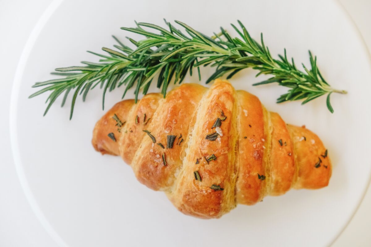 Pâtisserie Mélanie’s buttery, flaky croissants have helped drive the Hillcrest shop's popularity. Her smoked paprika croissant will fit right in at lunchtime when it opens as a restaurant in North Park.