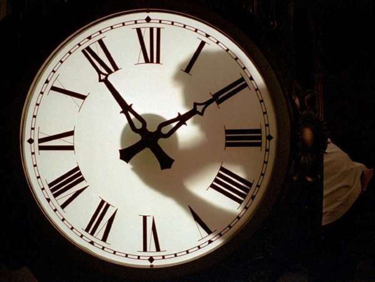 Daylight Saving Time 2013 ends Sunday, Nov. 3, at 2 a.m.