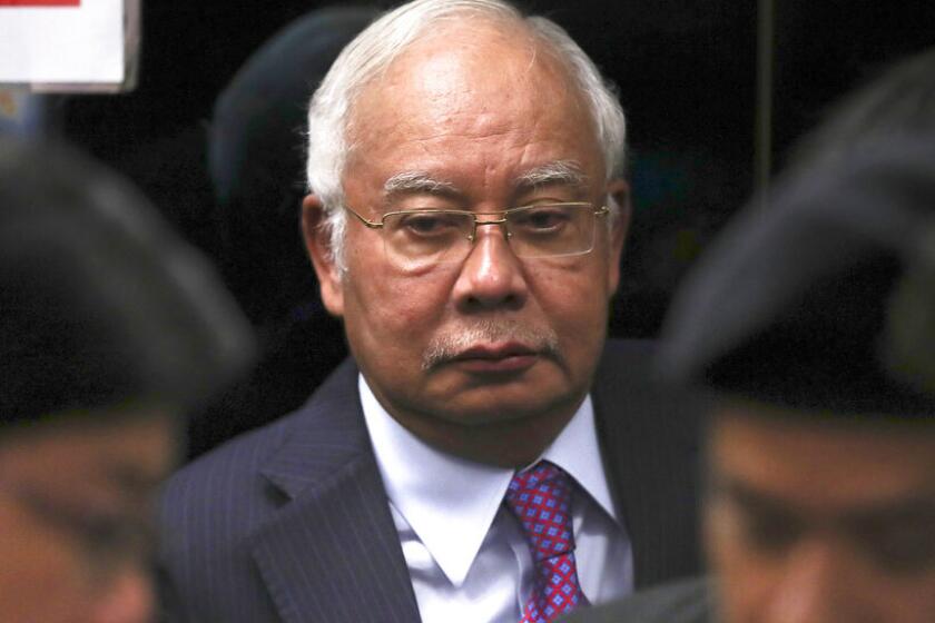 Former Malaysian leader Najib Razak is facing 42 charges of corruption, abuse of power and money laundering in five separate criminal cases linked to the multibillion-dollar looting of 1MDB.