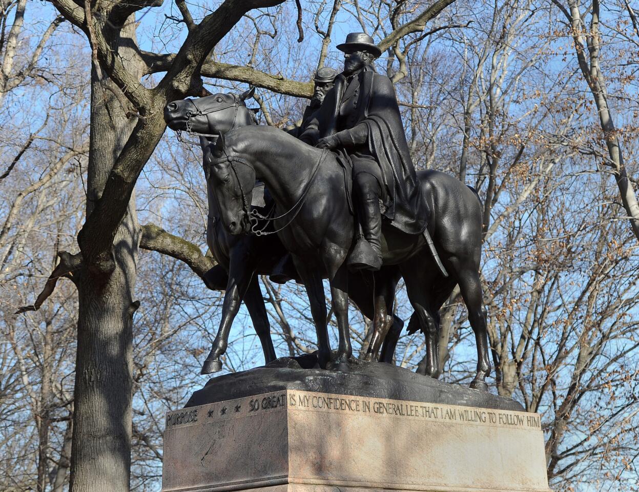Robert E. Lee and "Stonewall" Jackson monument