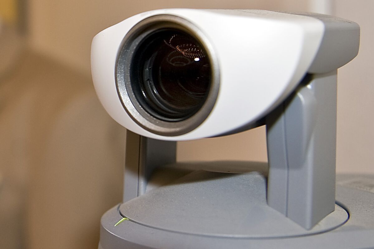 A webcam
