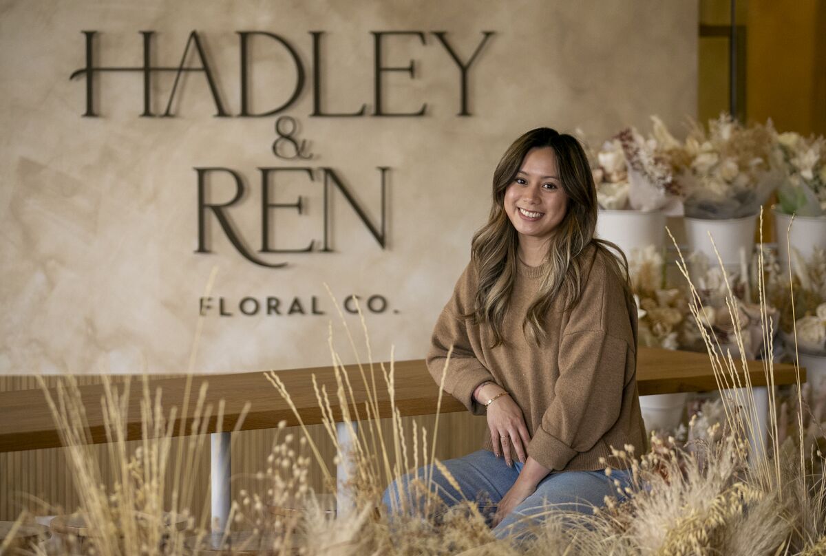 Cynthia Tran is the owner of Hadley & Ren at SOCO's OC Mix. 